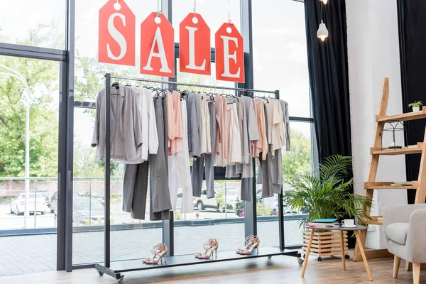 Clothes showroom — Stock Photo, Image