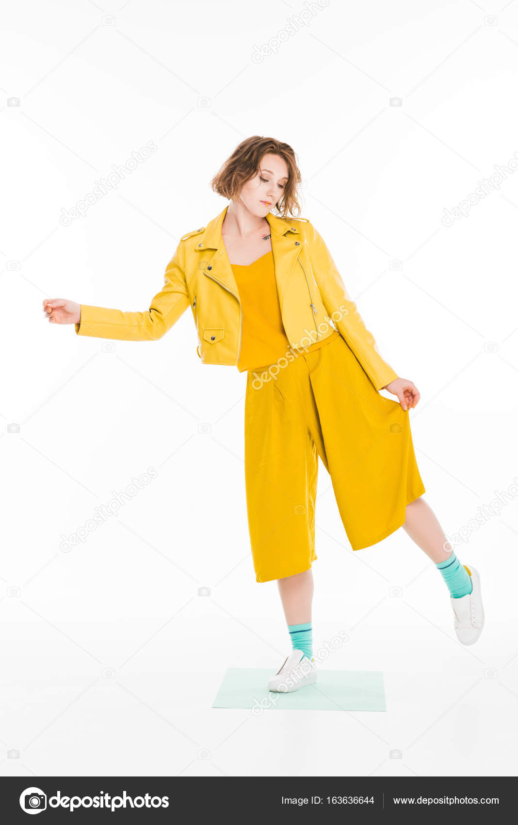 all yellow clothes