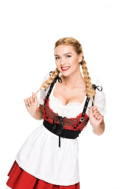 geleneksel kıyafeti Alman kız