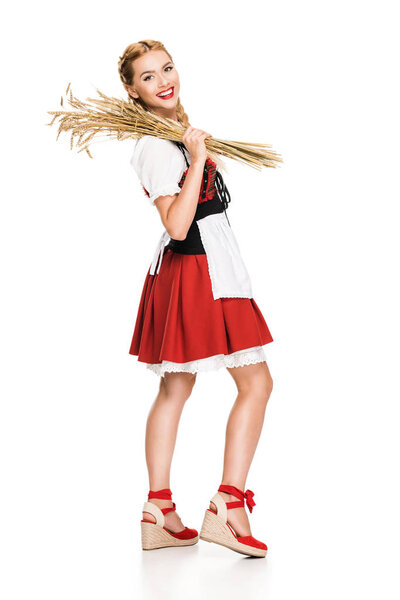 Девушка с колосьями
 