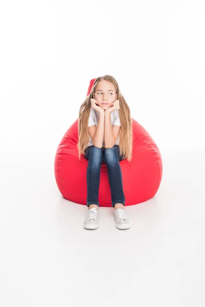 Sad female youngster — Stock Photo, Image