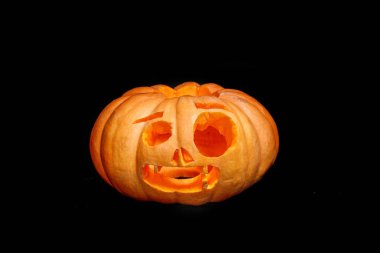 Spooky halloween balkabağı