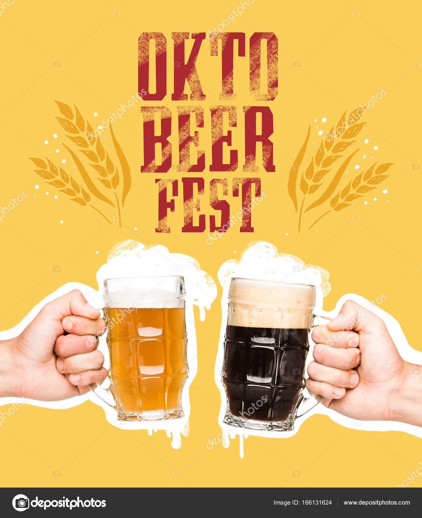 People toasting with beer — Stock Photo © IgorVetushko 166131624