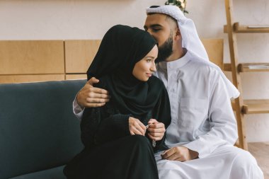 muslim couple clipart