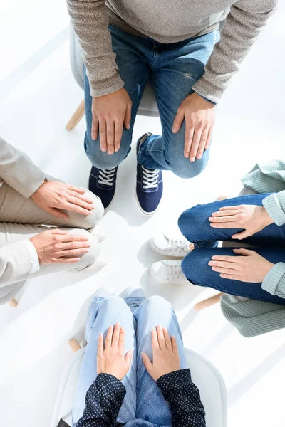 Sessão de terapia de grupo — Fotografia de Stock