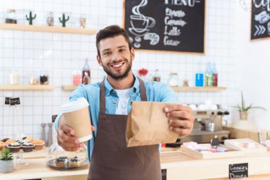 Barista kahve ile