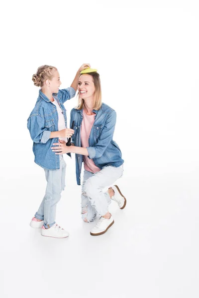 Happy mother and daughter — Stock Photo, Image