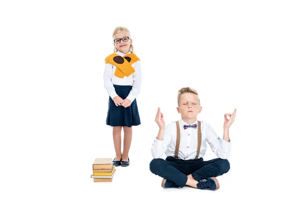 Kids with books — Stock Photo, Image