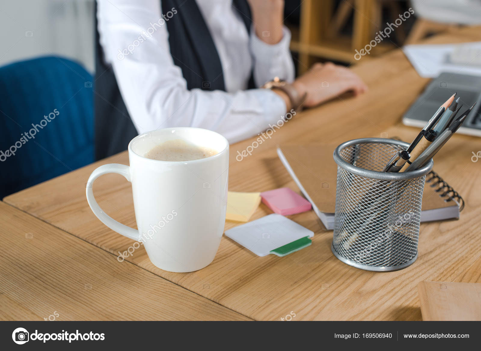Kahve masa ofis — Stok Foto © IgorVetushko 169506940