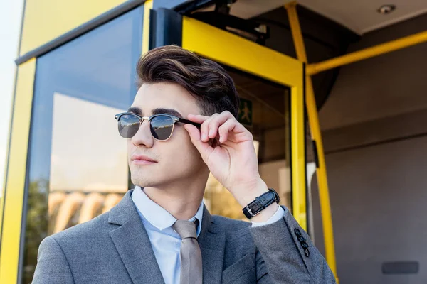 Stylish man in sunglasses — Stock Photo, Image