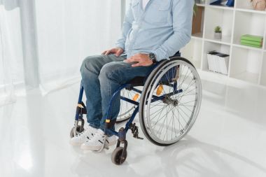 disabled man clipart