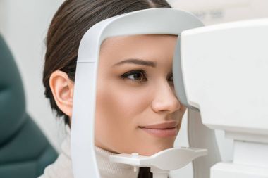 eye examination clipart
