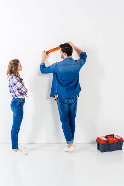 Dikiz duvar düzlemsellik ölçme erkek