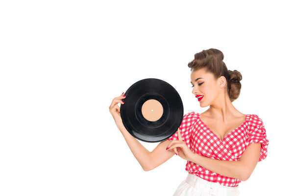 Pin up chica — Foto de Stock