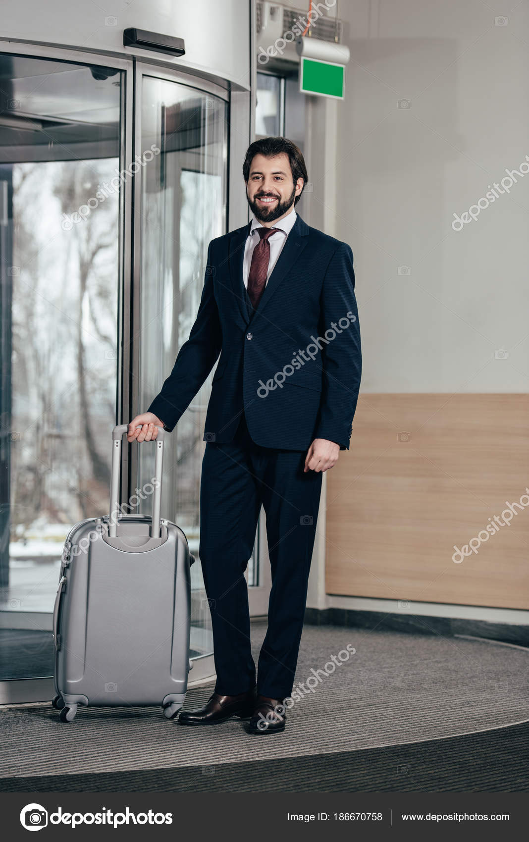 businessman luggage