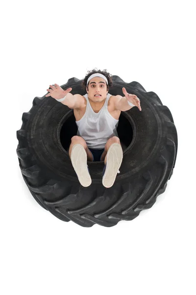 Funny crossfit — Stock Photo, Image