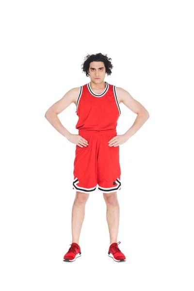 Funny basketball player — Stock Photo, Image