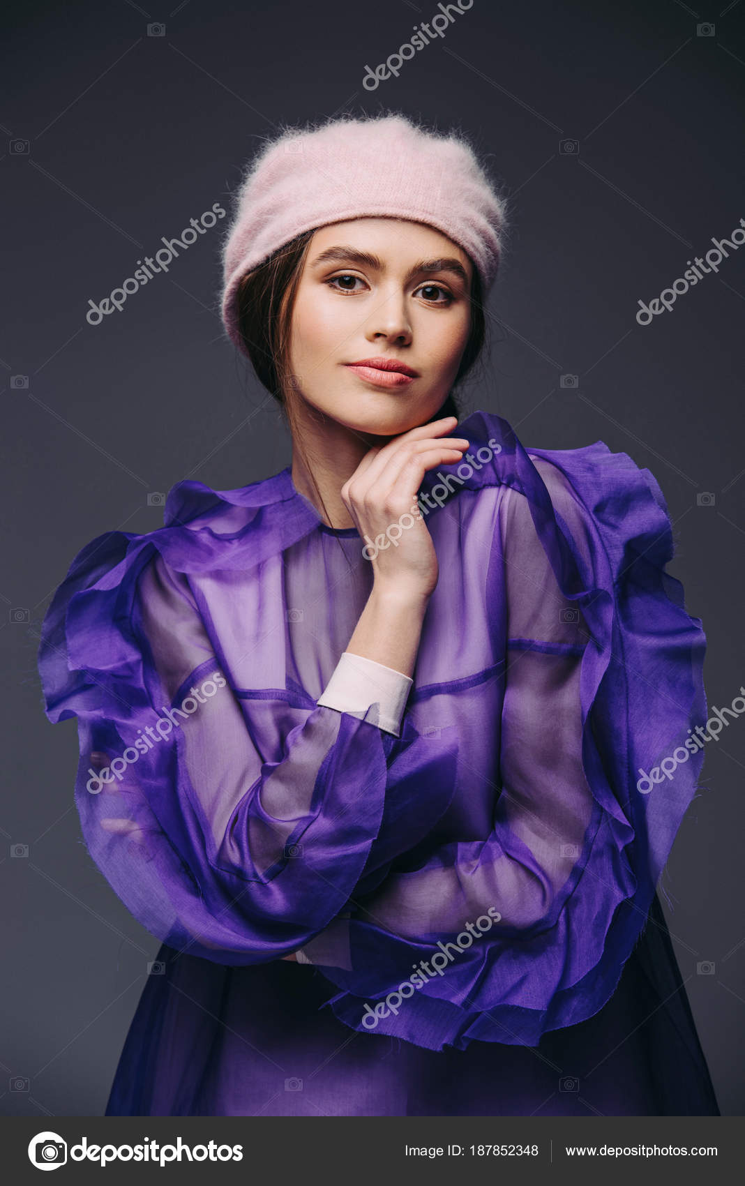looking for a purple dress
