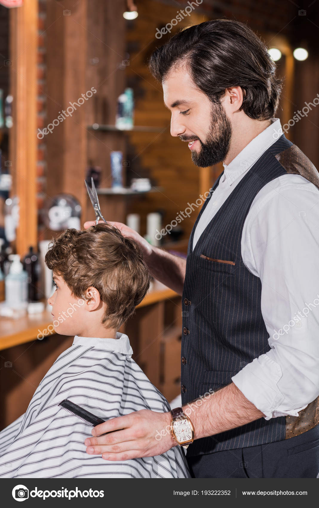 Chair cloth barber sale
