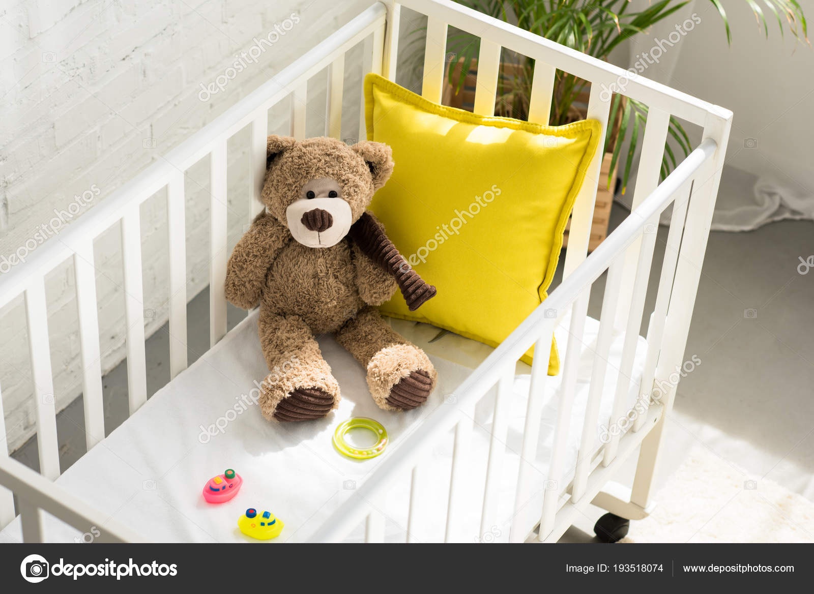 baby teddy crib