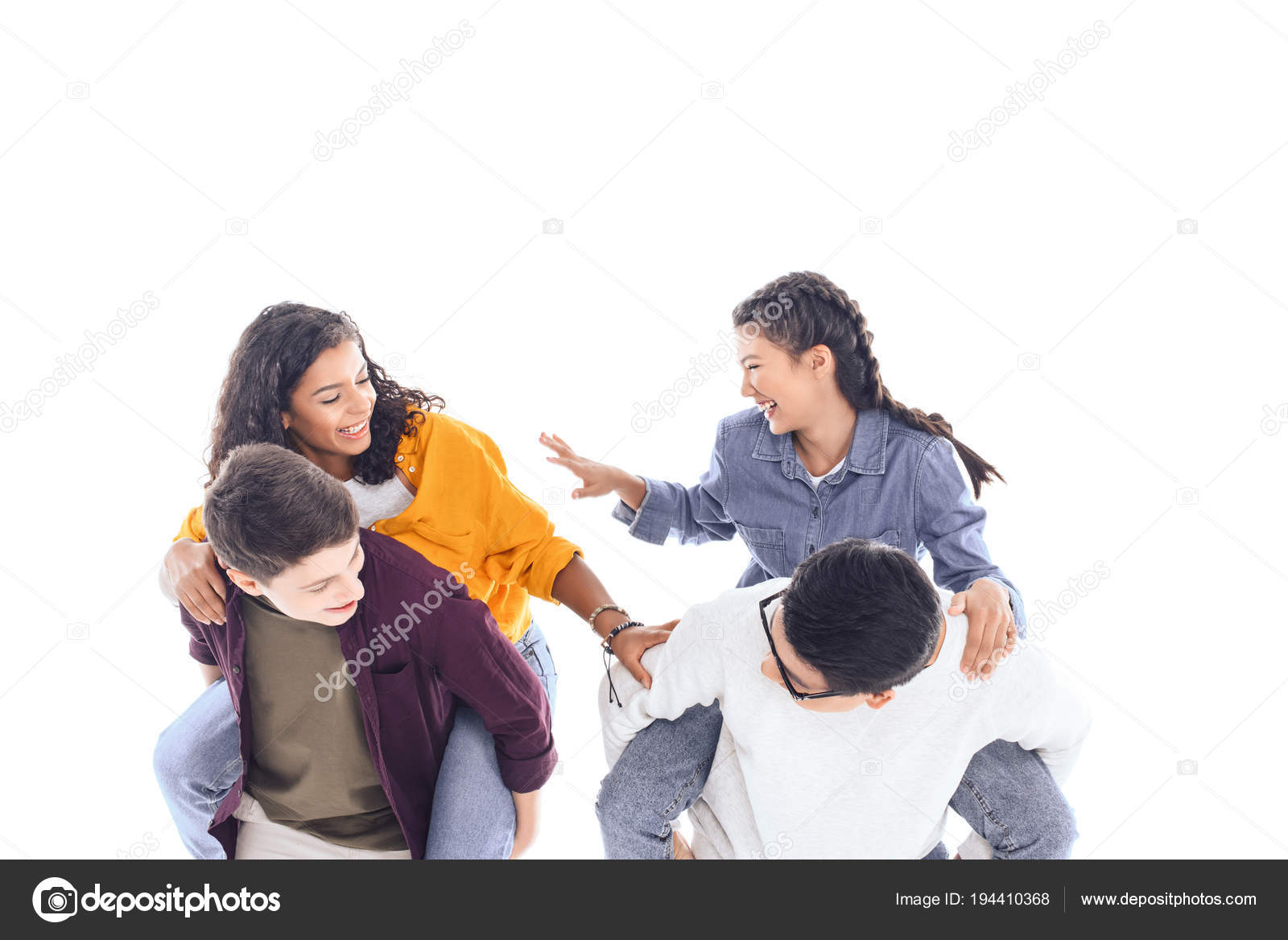 Interracial teen