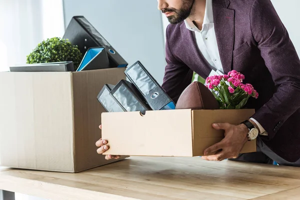 Taking box — Stock Photo, Image