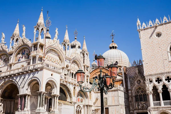 Ancient Cathedral Basilica Saint Mark Venice Italy — Stock Photo, Image