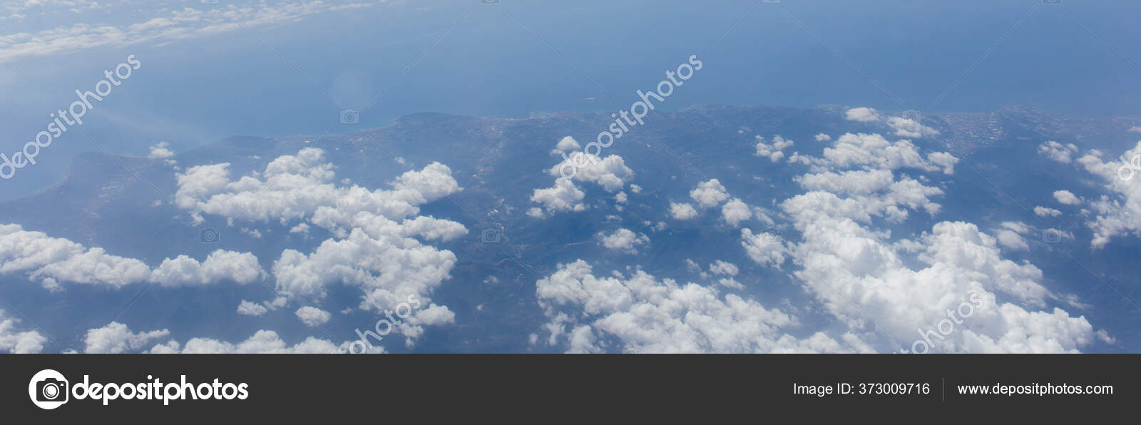 Фото панорамное облака