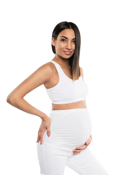 Pregnant asian woman — Stock Photo