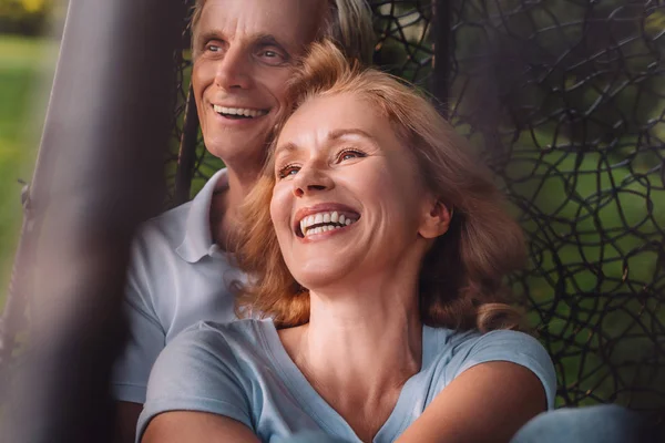 Happy senior couple — Stock Photo