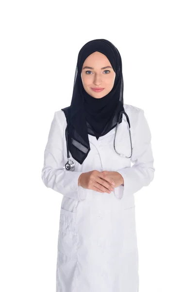 Muslim doctor — Stock Photo