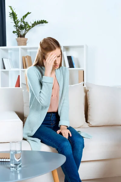 Upset girl — Stock Photo