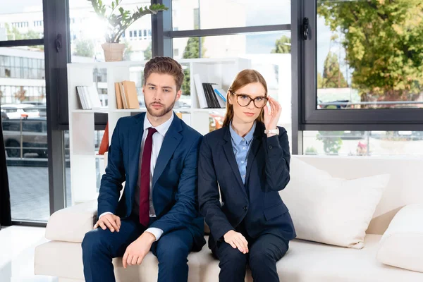 Young business people — Stock Photo