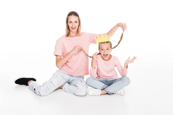 Happy mother and daughter — Stock Photo
