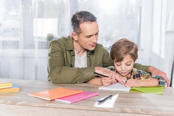 Doing homework — Stock Photo