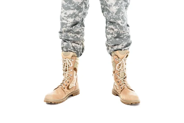 Soldat en uniforme militaire — Photo de stock