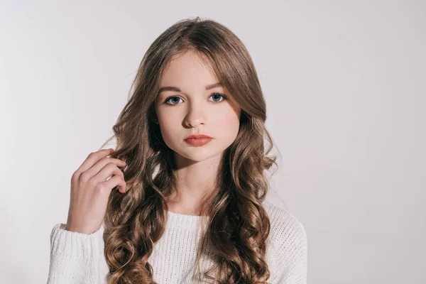 Beautiful teenage girl — Stock Photo