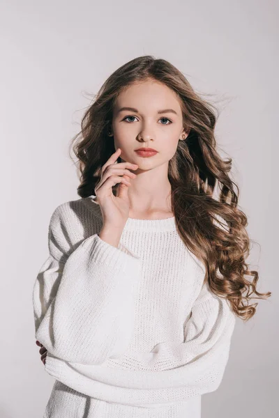 Schöne Teenager-Mädchen — Stockfoto