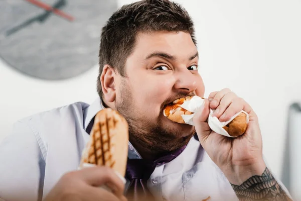 Glutton — Stock Photo