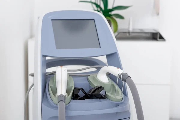 Close up view of cosmetology apparatus in salon — Stock Photo