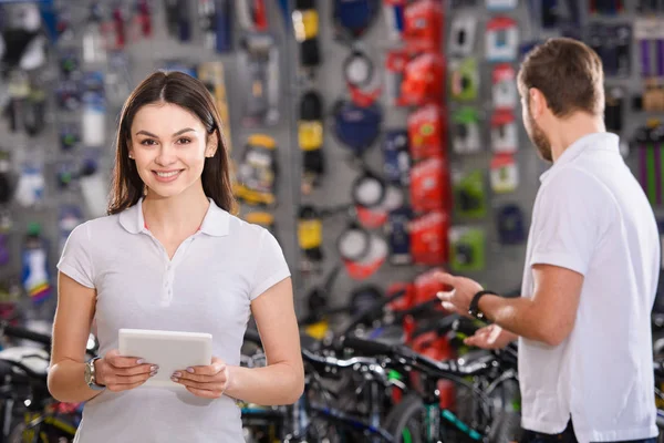 Bicycle shop — Stock Photo