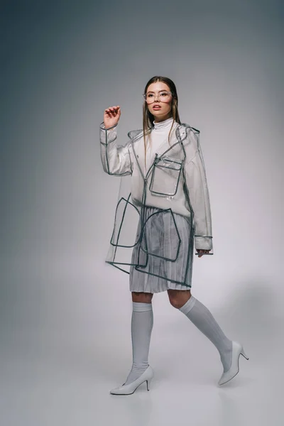 Fashionable raincoat — Stock Photo