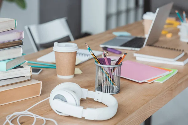 Student's table — Stock Photo