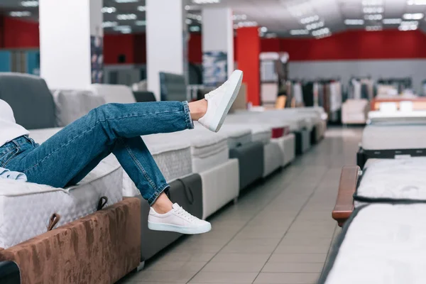 Mattress store — Stock Photo