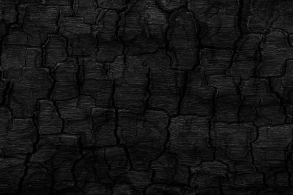 Podrobnosti o povrchu dřevěného uhlí. — Stock fotografie