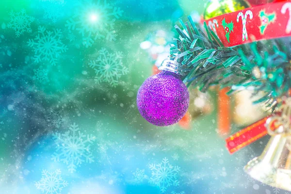 Macro photo of the Christmas tree. — Stock Photo, Image