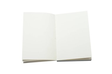 beyaz zemin üzerine eskiz defteri.