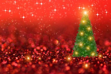 Köpüklü Glitter bokeh arka plan.