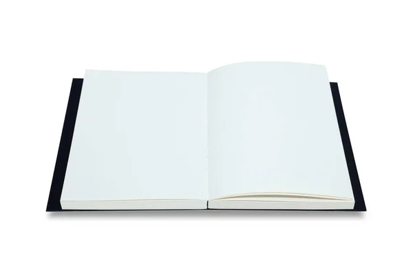 Livro de esboços sobre fundo branco . — Fotografia de Stock