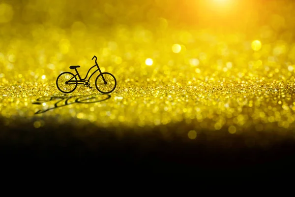 Sparkling Glitter bokeh Background.